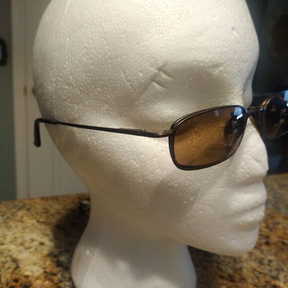 Magic Clip Eyeglasses Brown Frame Full Rim W351 SDL 51-18-145 with Case - Picture 4 of 12